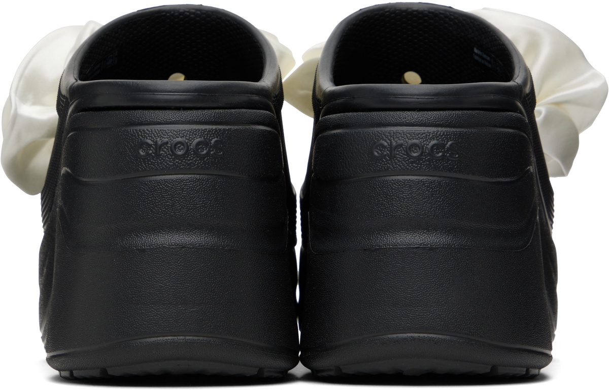 Crocs Black Siren Rosette Clogs Crocs