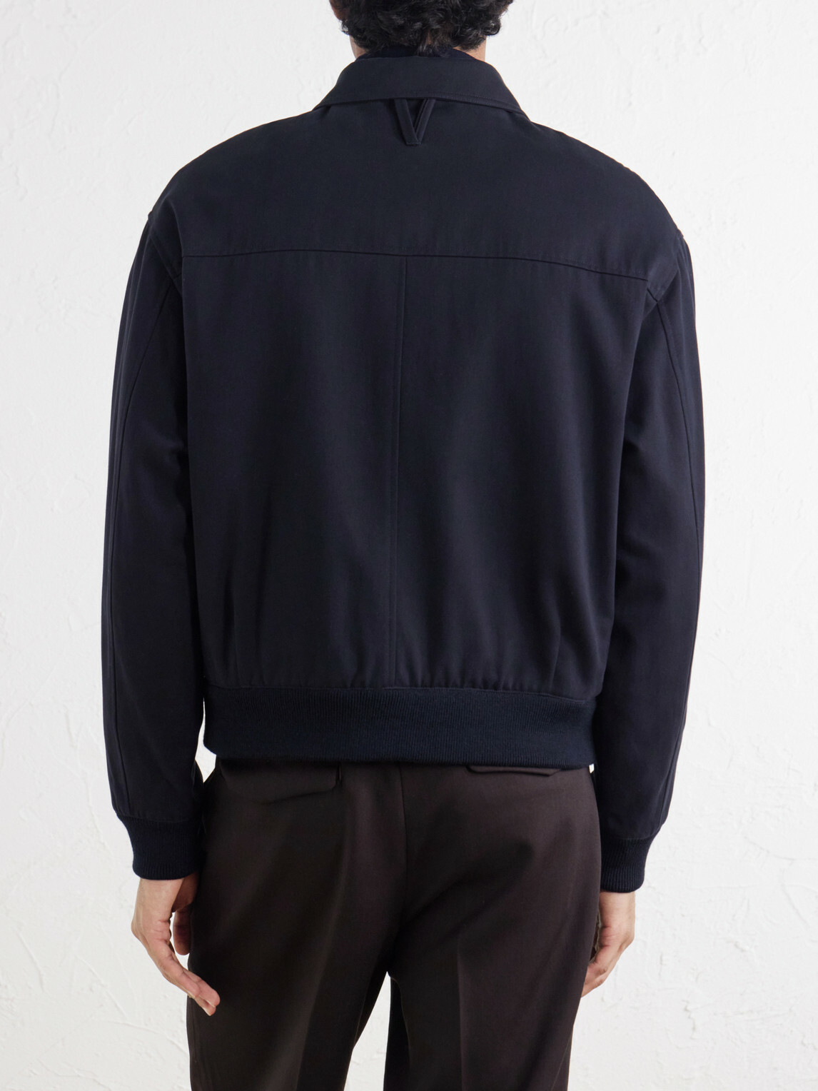 Valstar - Colin Padded Cotton-Twill Bomber Jacket - Blue