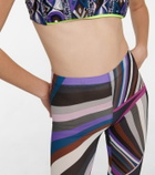 Pucci - Printed mesh leggings