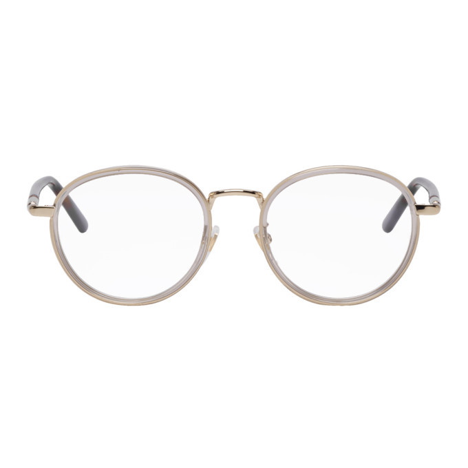 Photo: Gucci Gold Round Glasses