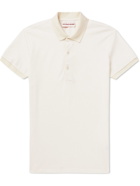 Orlebar Brown - Cotton-Piqué Polo Shirt - White