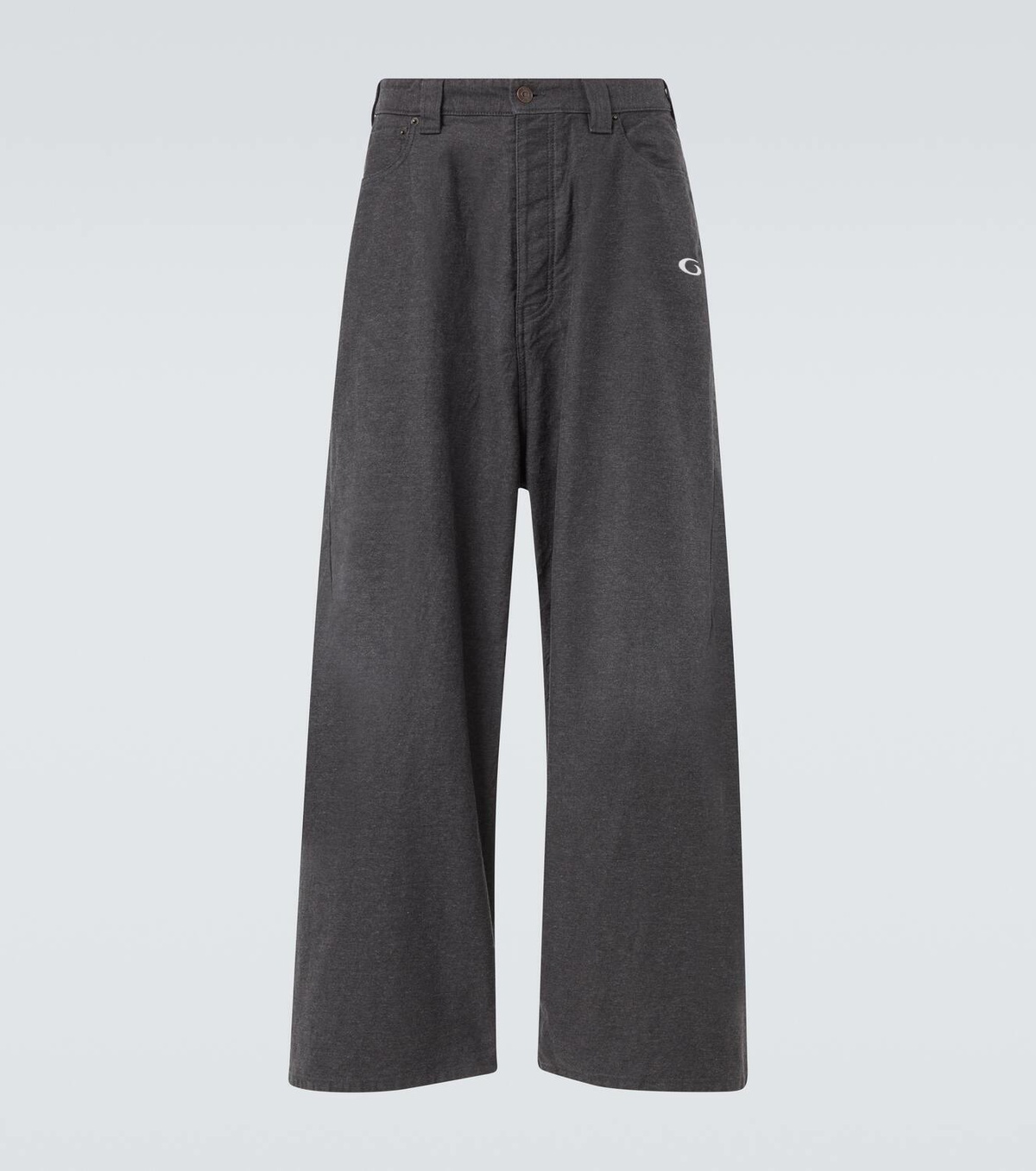 パンツ BALENCIAGA Trompe Jeans sweat Balenciaga Trompe L'Oeil denim sweatpants Balenciaga
