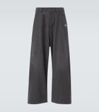 Balenciaga Trompe L'Oeil denim sweatpants