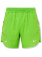 Nike Tennis - NikeCourt Rafa Straight-Leg Dri-FIT ADV Tennis Shorts - Green