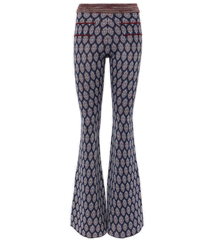 Photo: Etro Paisley high-rise flared pants