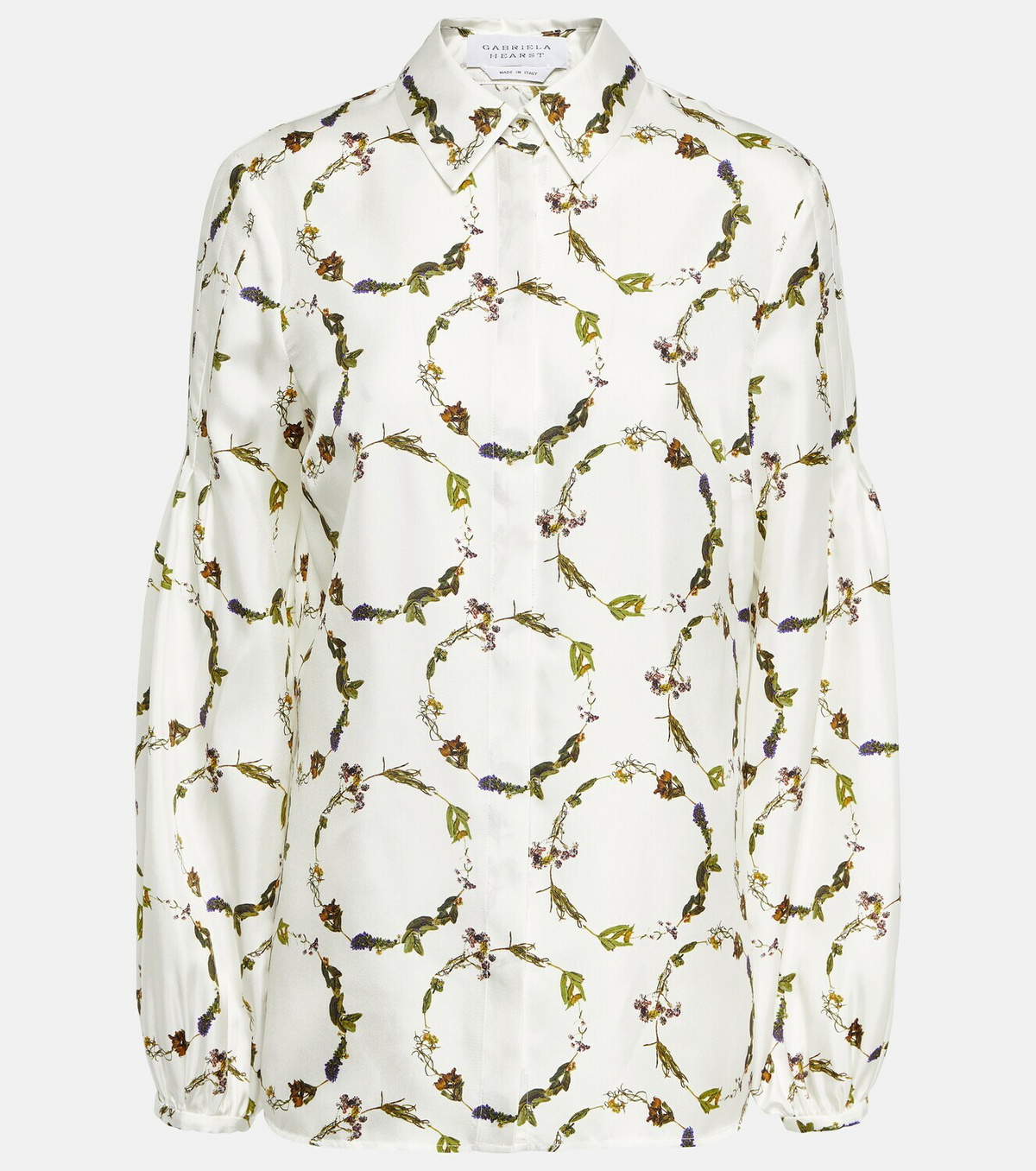 Gabriela Hearst Selene floral silk shirt Gabriela Hearst