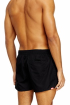 Diesel Mid-length swim shorts with outline logo - Swim shorts Mens in Black
