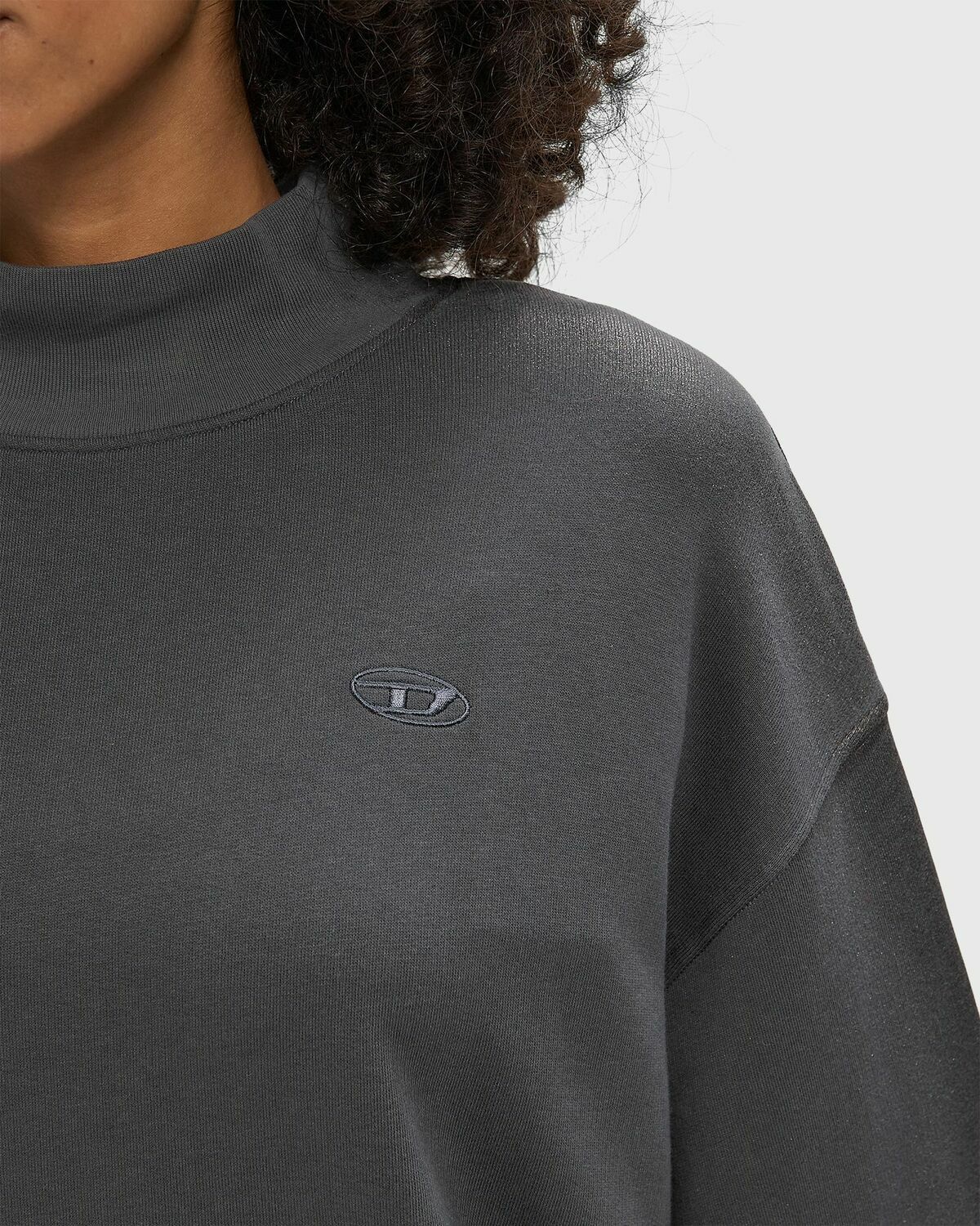 Diesel F-ALEXAN-S1 SWEAT Black Womens Sweatshirt