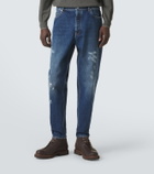 Brunello Cucinelli Mid-rise straight jeans