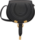 Chloé Black Nano Marcie Saddle Bag