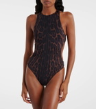 Tom Ford Leopard-print swimsuit