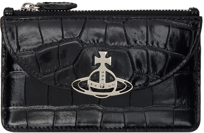 【同梱不可】 Moon Half Black Westwood Vivienne Card Westwood Vivienne Holder 小物