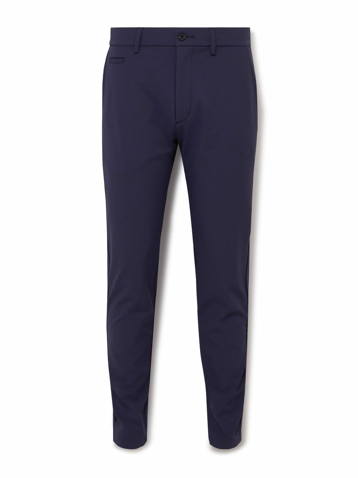 Photo: Kjus Golf - Ike Slim-Fit Tapered Stretch-Shell Golf Trousers - Blue
