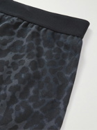 TOM FORD - Leopard-Print Stretch-Cotton Boxers Briefs - Gray