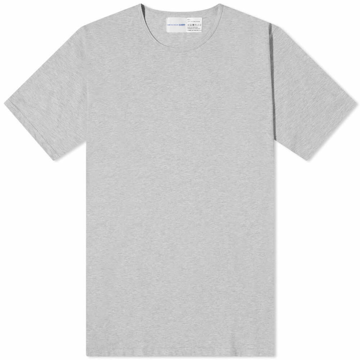 Photo: Comme des Garçons SHIRT Men's Sunspel Crew Neck Tee in Grey