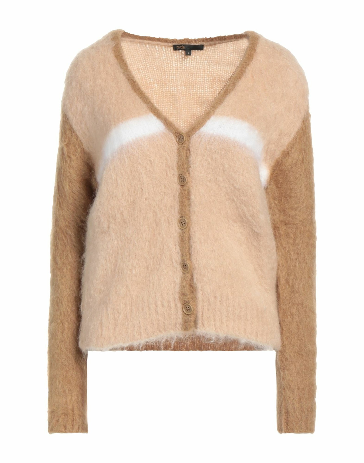 Maje Womens Cardigan Camel