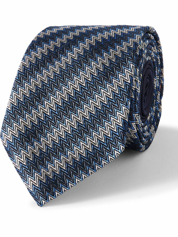 Photo: Missoni - Striped Silk-Jacquard Tie