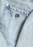 Ymc Loft Panelled Denim Jacket Indigo