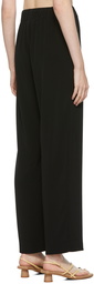 CO Black Elastic Waist Japanese Trousers