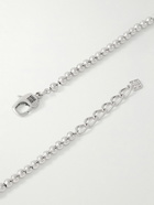 Givenchy - G Stud Mini Silver-Tone Necklace