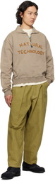 Story mfg. Brown Geo Sweatshirt