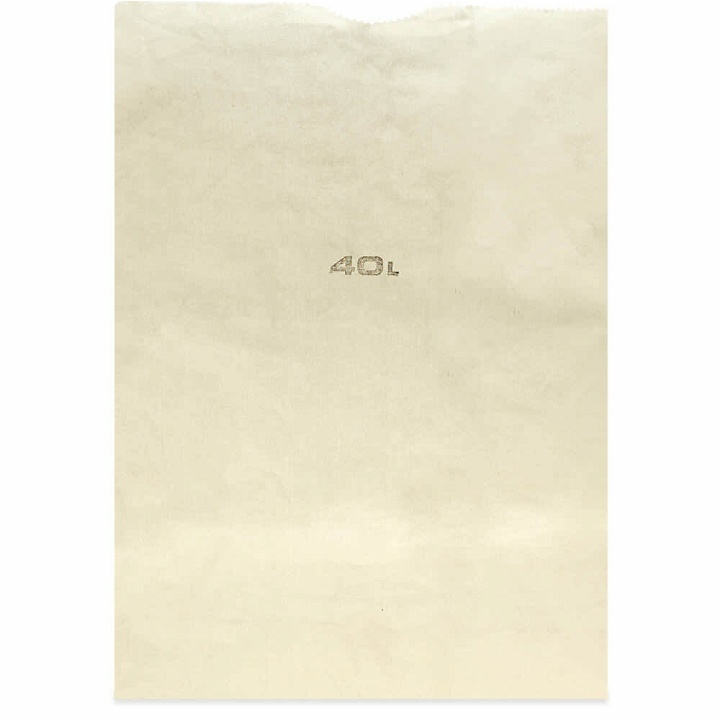 Photo: Puebco Cotton Grocery Bag - 40L in White