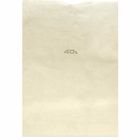 Puebco Cotton Grocery Bag - 40L in White