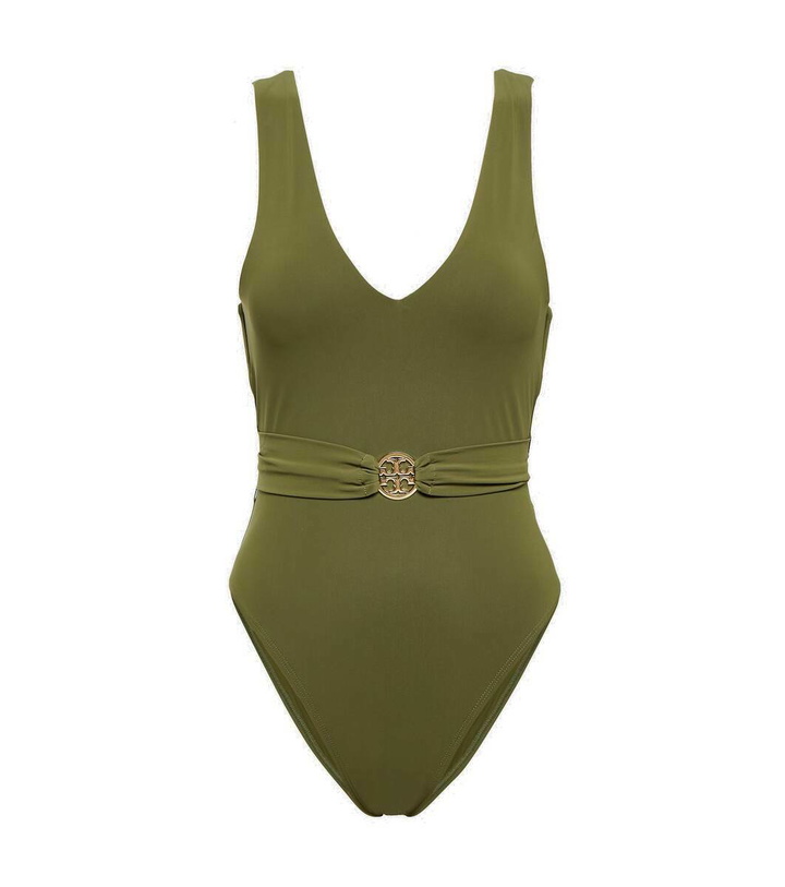 Photo: Tory Burch Miller belted swimsuit