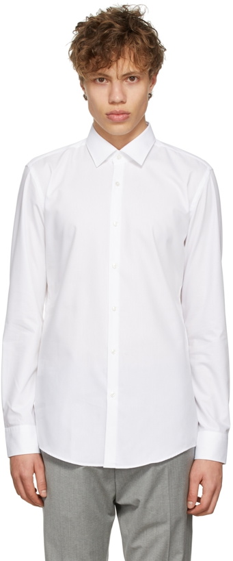 Photo: Hugo White Cotton Shirt