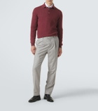 Brunello Cucinelli Cashmere polo sweater