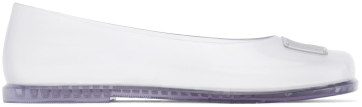 Photo: Marc Jacobs Transparent Melissa Edition Ruby Ballerina Flats