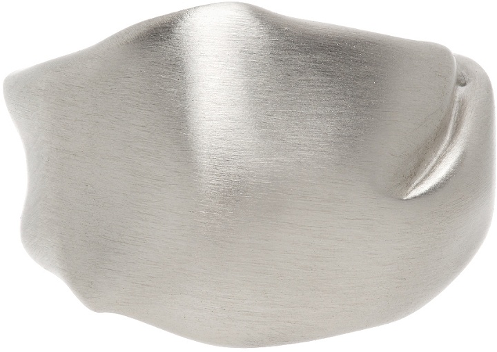 Photo: Completedworks Silver 'The Best Place To Be A Puffin' Ring