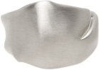 Completedworks Silver 'The Best Place To Be A Puffin' Ring