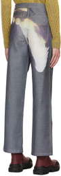 PONDER.ER SSENSE Exclusive Blue Flee Jeans