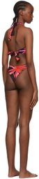 Louisa Ballou SSENSE Exclusive Black Recycled Nylon One-Piece Swimsuit