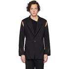 Spencer Badu Black Convertible Blazer