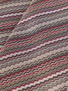 Missoni - 7cm Crochet-Knit Silk Tie - Red