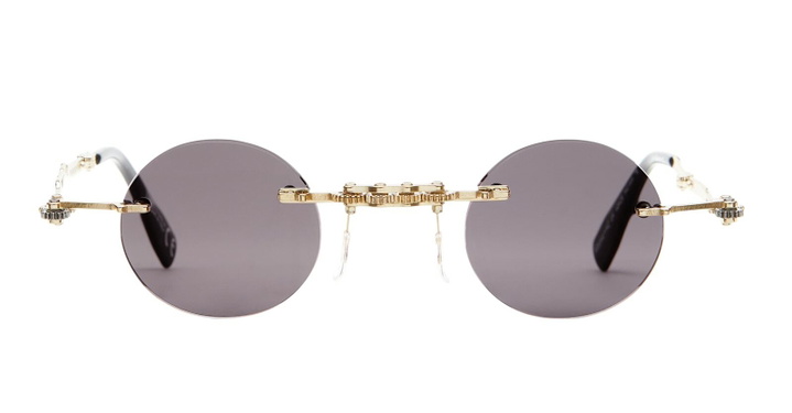 Photo: Kuboraum Mask H42 - Gold Sunglasses