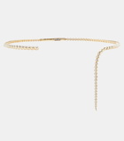 Ondyn Imperial Wavelength 14kt gold necklace with diamonds
