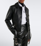 Altuzarra Simons leather jacket