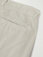 Massimo Alba - Straight-Leg Cotton-Corduroy Trousers - Neutrals