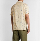 Nudie Jeans - Arvid Camp-Collar Printed Lyocell Shirt - Neutrals