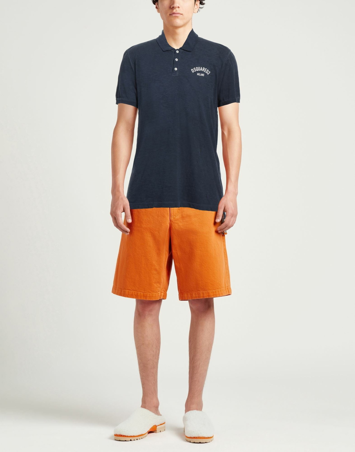 Dsquared2 Mens Polo shirt in Navy