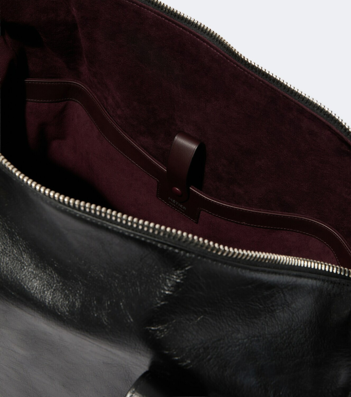 Métier Racer 40 leather tote bag