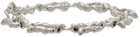 Faris SSENSE Exclusive Silver Lava Link Bracelet