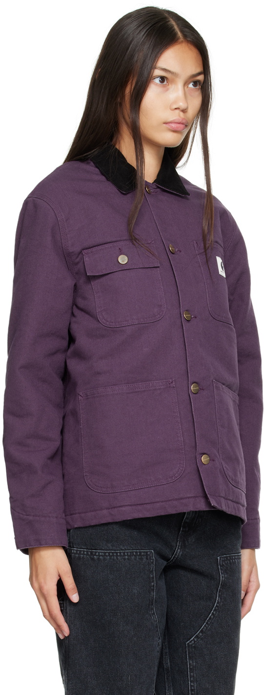 Carhartt Work In Progress Purple Irving Jacket Carhartt WIP