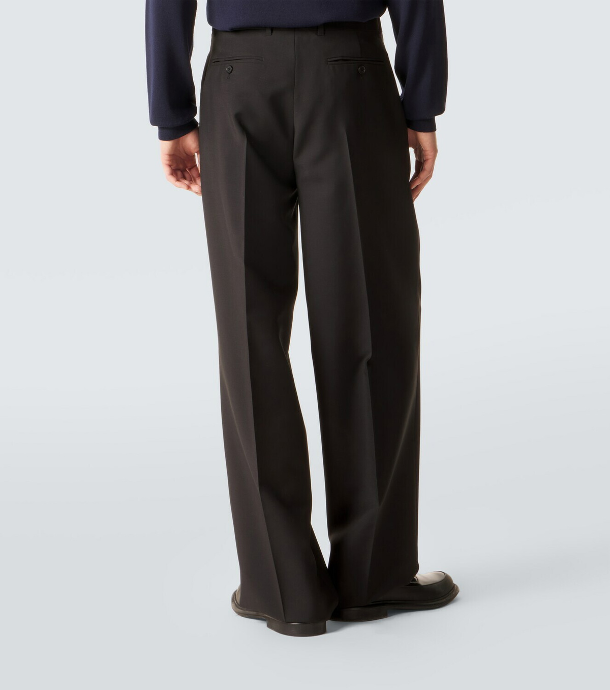 Givenchy Wool and mohair straight pants