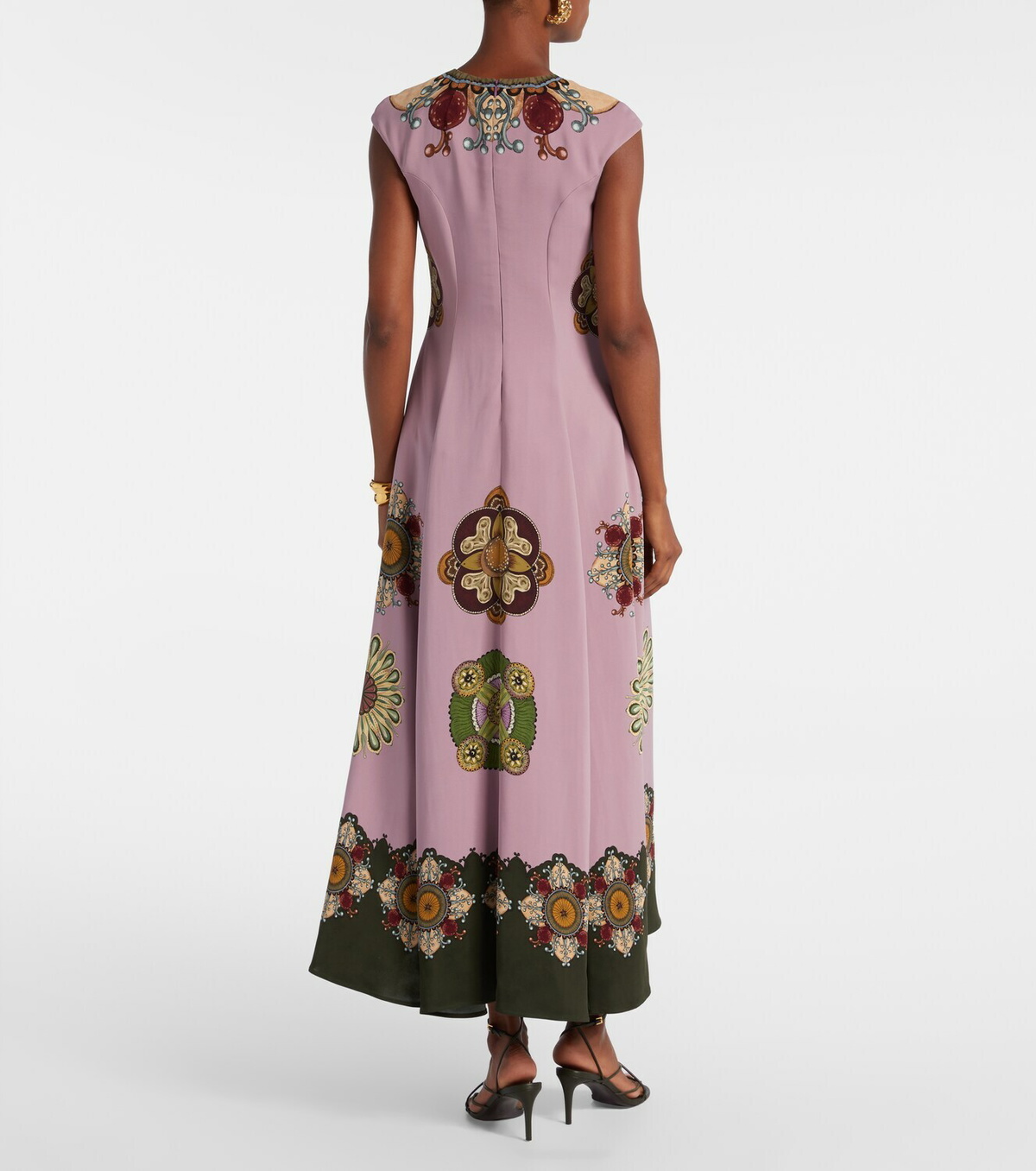 La DoubleJ Park Ave printed maxi dress