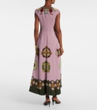 La DoubleJ Park Ave printed maxi dress