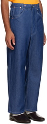 Connor McKnight Navy 'Kind of Blue' Jeans